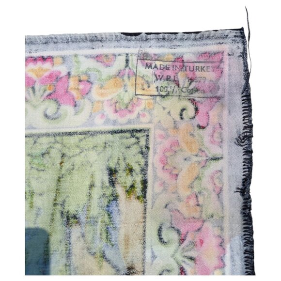 Vintage Tapestry Wall Hanging Lion In A Jungle 54" x 38" - Picture 7 of 9